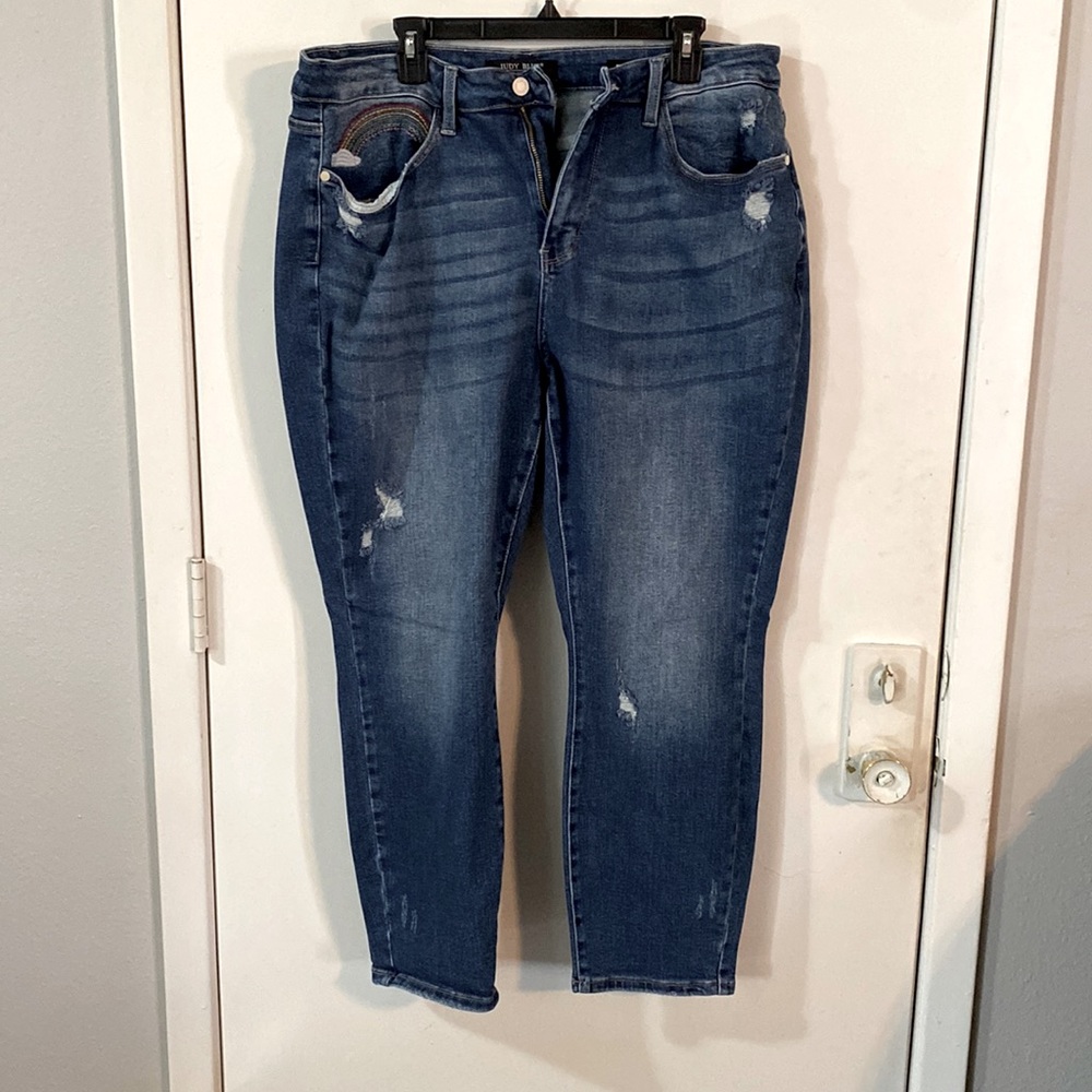 Judy Blue plus size 20w straight leg jeans